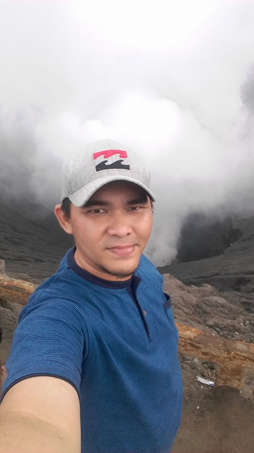 Fauzi at Mount Bromo